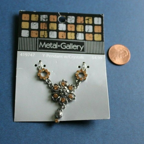 Pendant & Bead Lot Craft Supplies For Jewelry Making Necklace 8 pkgs - Picture 5 of 12